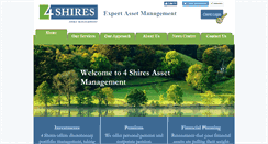 Desktop Screenshot of 4-shires.com
